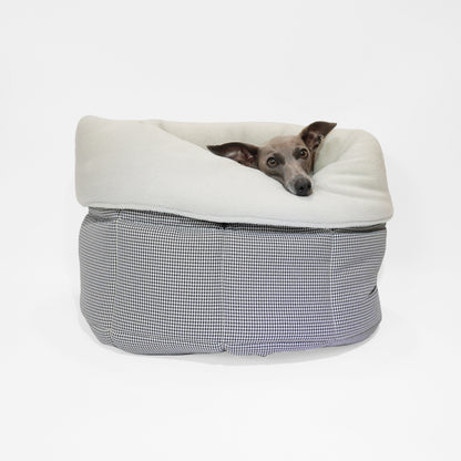 Dog nest and burrow bed warm sleeping sack by LE PUP.