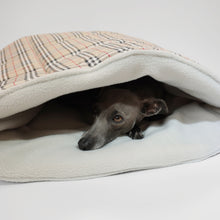 Load image into Gallery viewer, LÈ SAC - Dog Snuggle Sack (Tartan)
