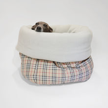 Load image into Gallery viewer, LÈ SAC - Dog Snuggle Sack (Tartan)
