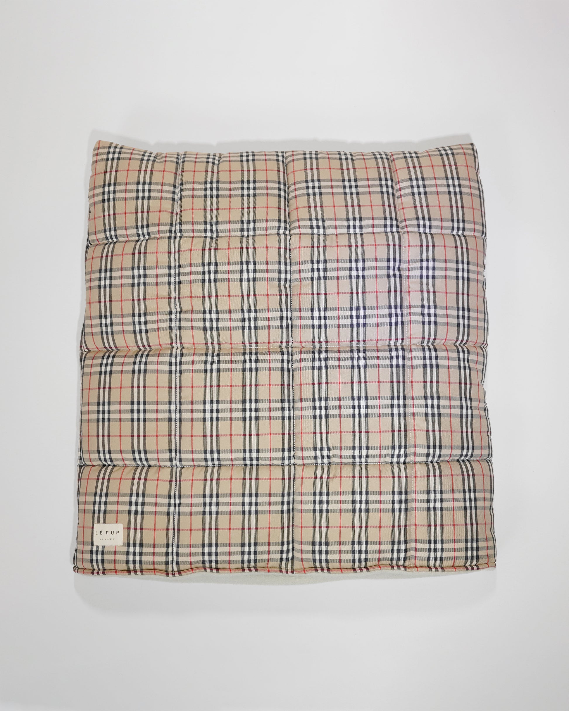 Top view of dog snuggle pet bet by LE PUP.