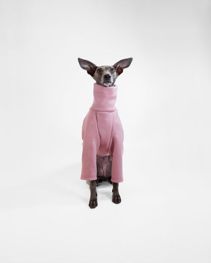 PINK CHAI - Wool-Look Dog Jumper