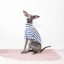 Load image into Gallery viewer, Handmade Italian Greyhound and whippet dog tee made from 100% organic cotton by Le Pup
