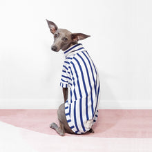 Load image into Gallery viewer, Made-to-measure 100% organic cotton tee for dogs made by Le Pup London
