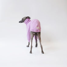 Load image into Gallery viewer, Lilac Iggy and Whippet fleece jumper for dogs made from eco-friendly oeko-tex fleece by LÈ PUP in London
